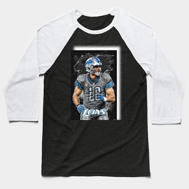 Detroit Lions Baseball T-Shirt by TshirtMA